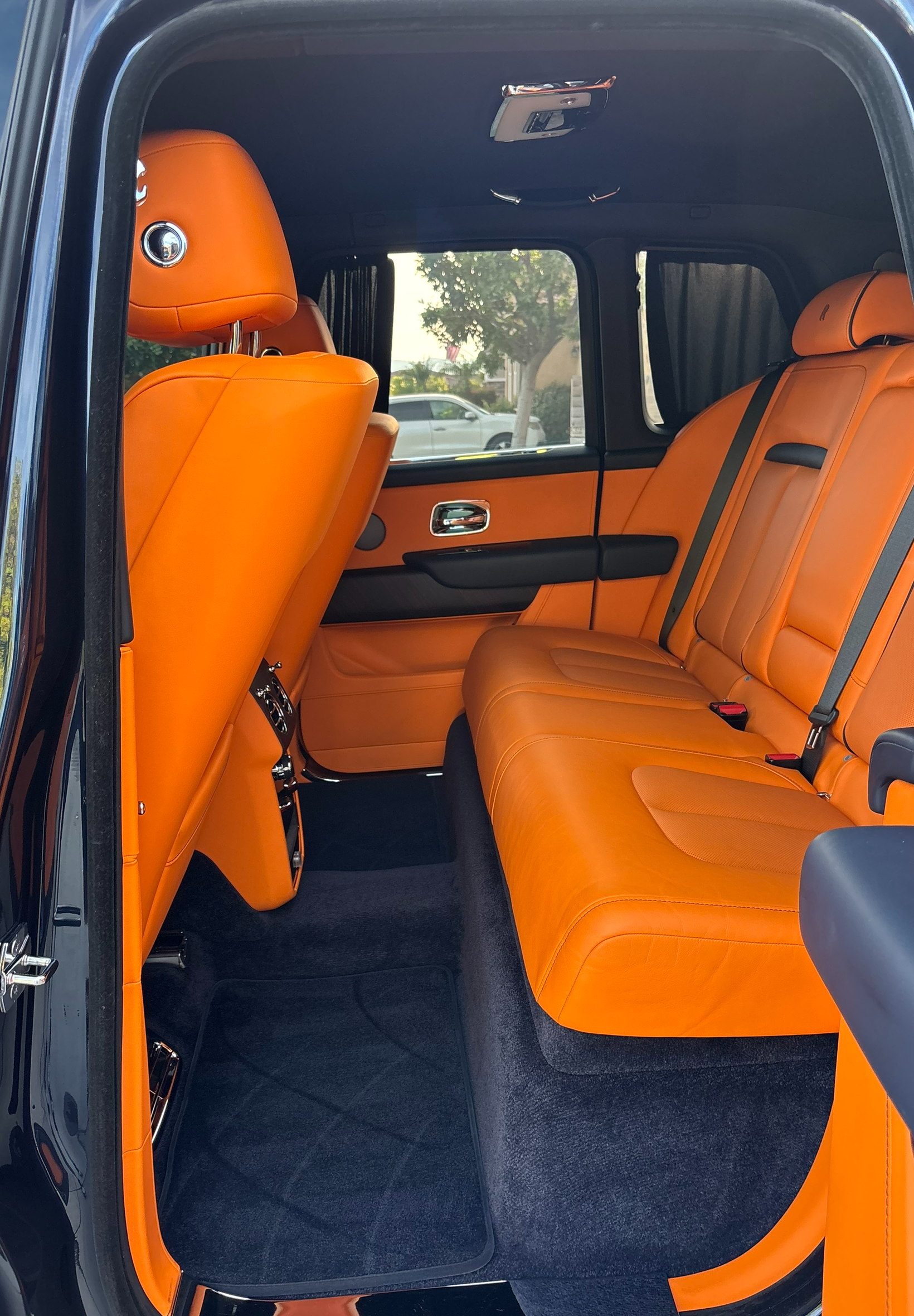 Rolls-Royce Cullinan back seat