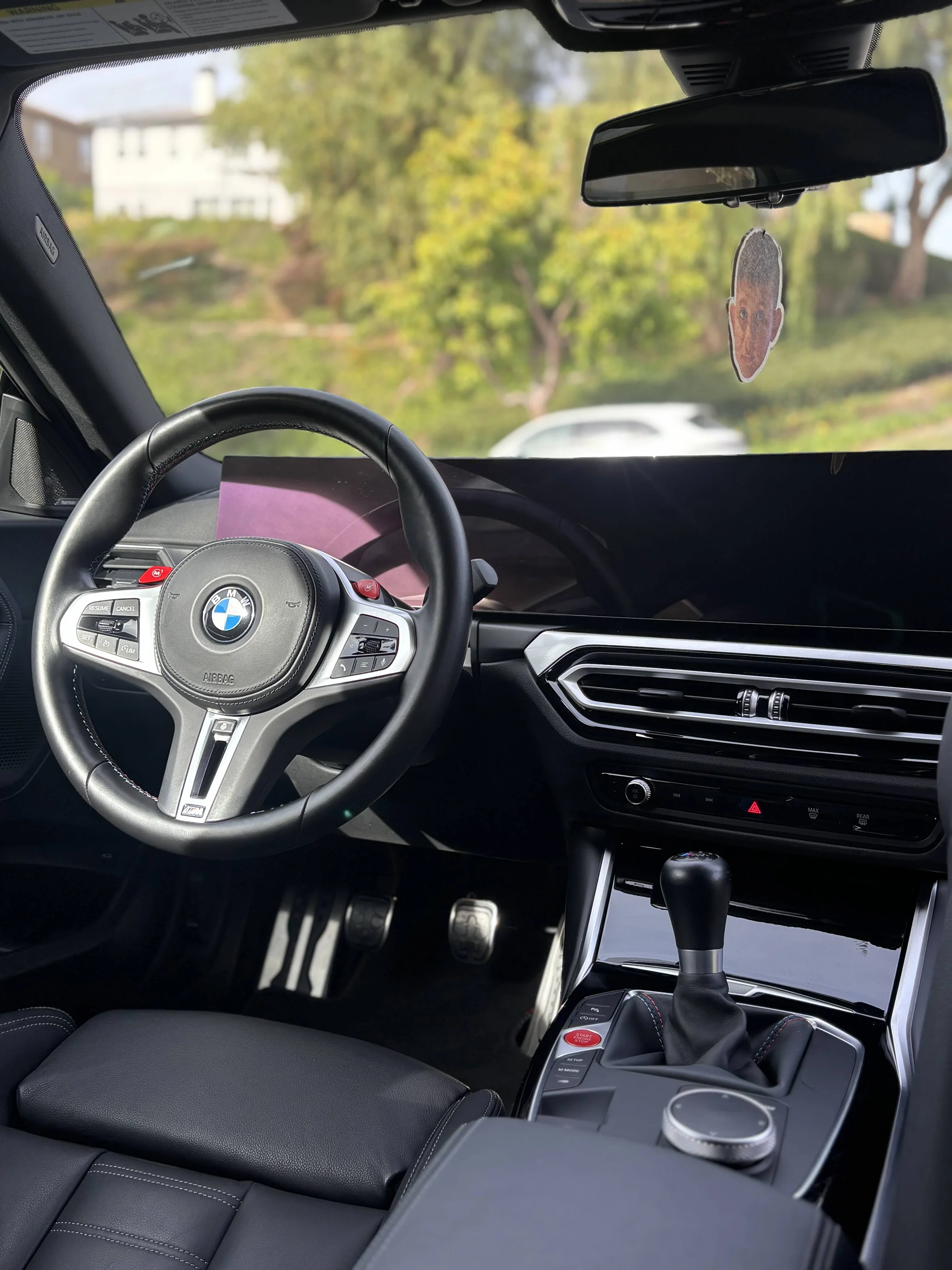 BMW M2 interior detail