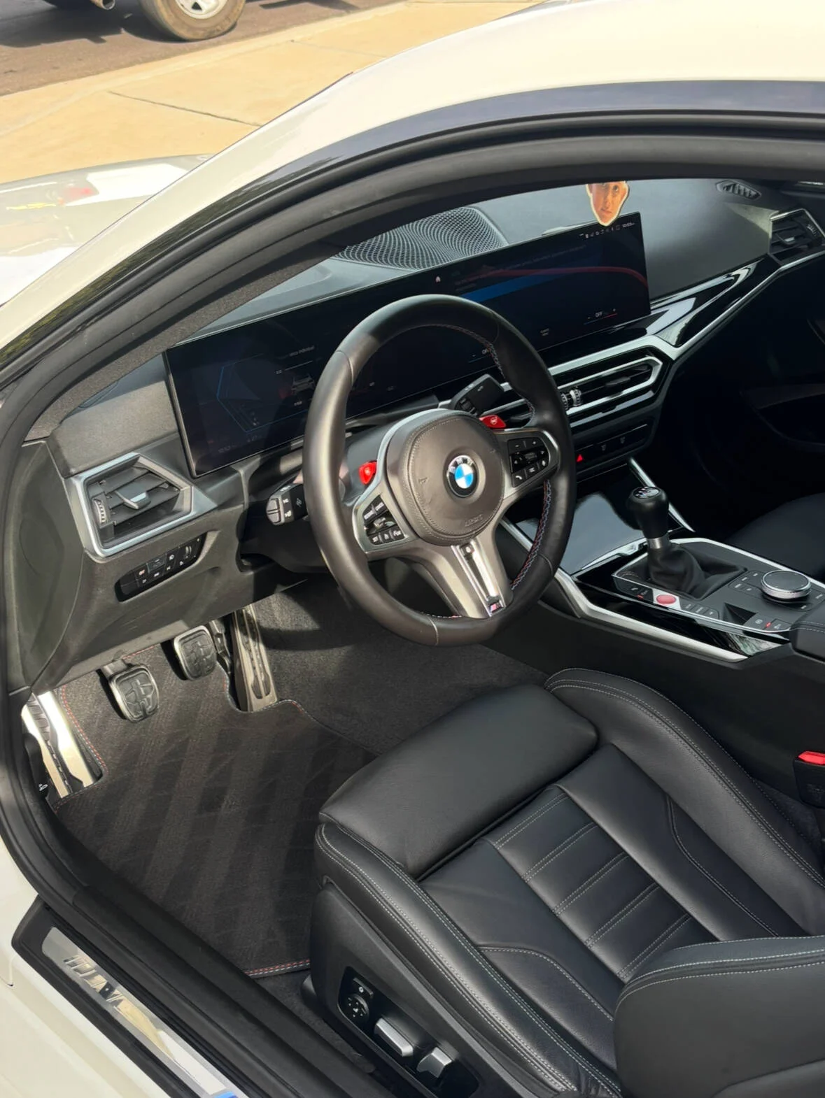BMW M2 interior close-up