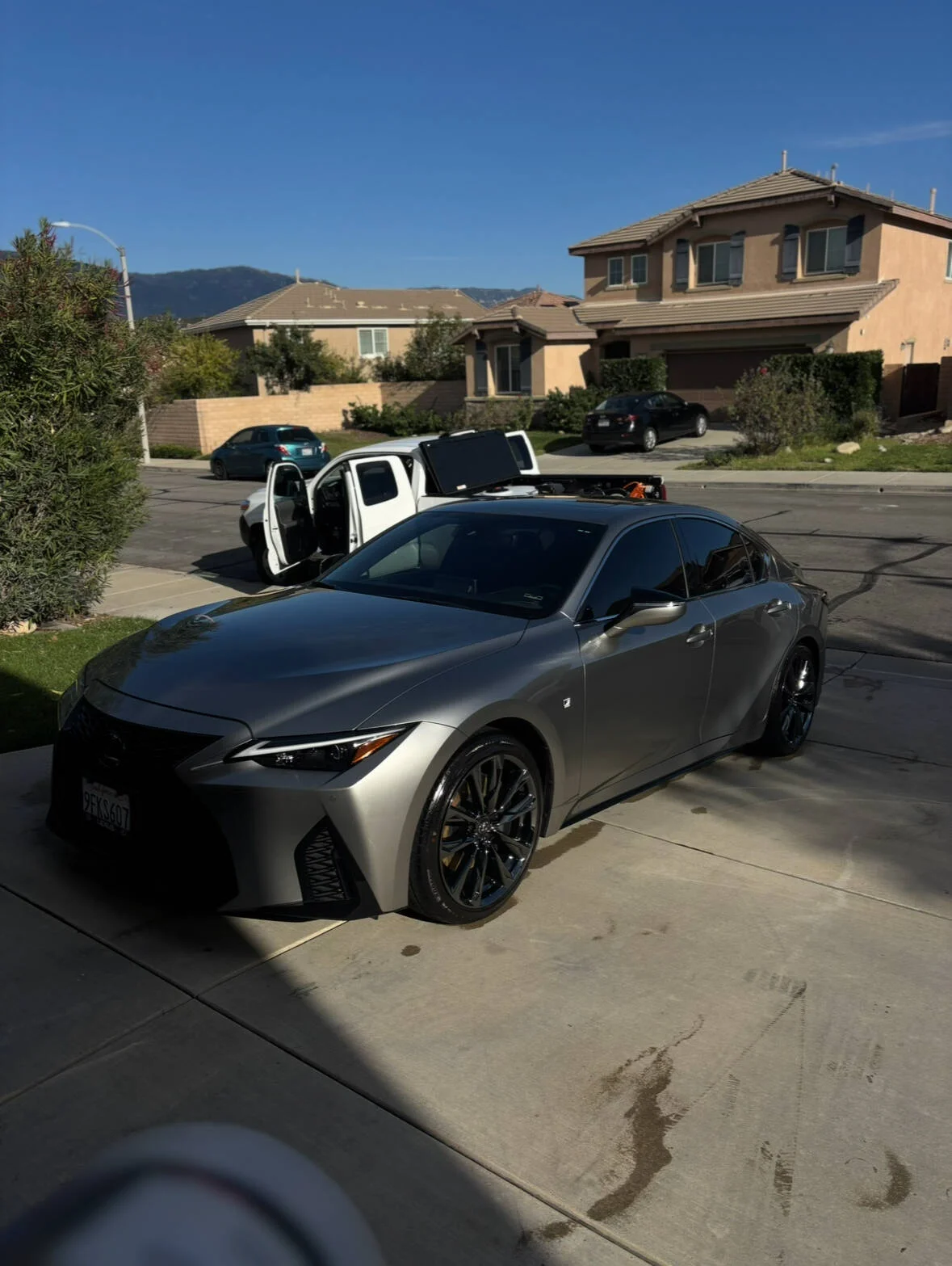 Lexus IS F Sport gray exterior