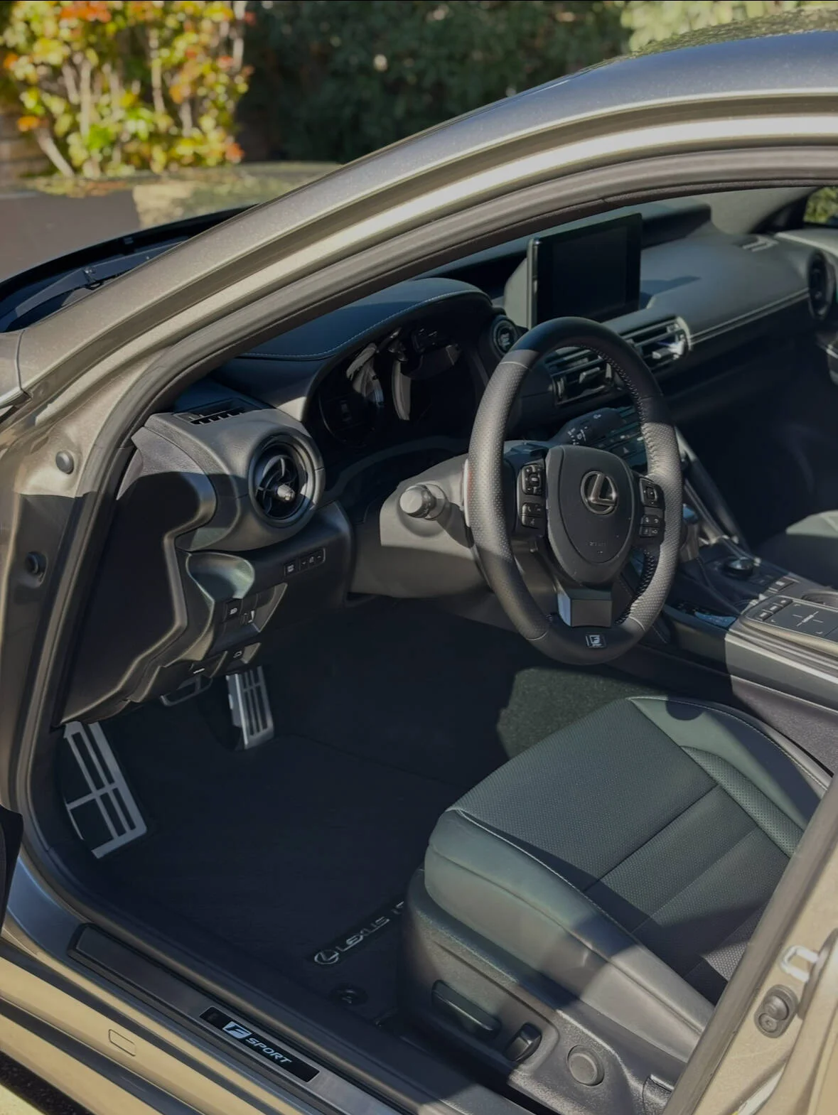 Lexus IS F Sport interior