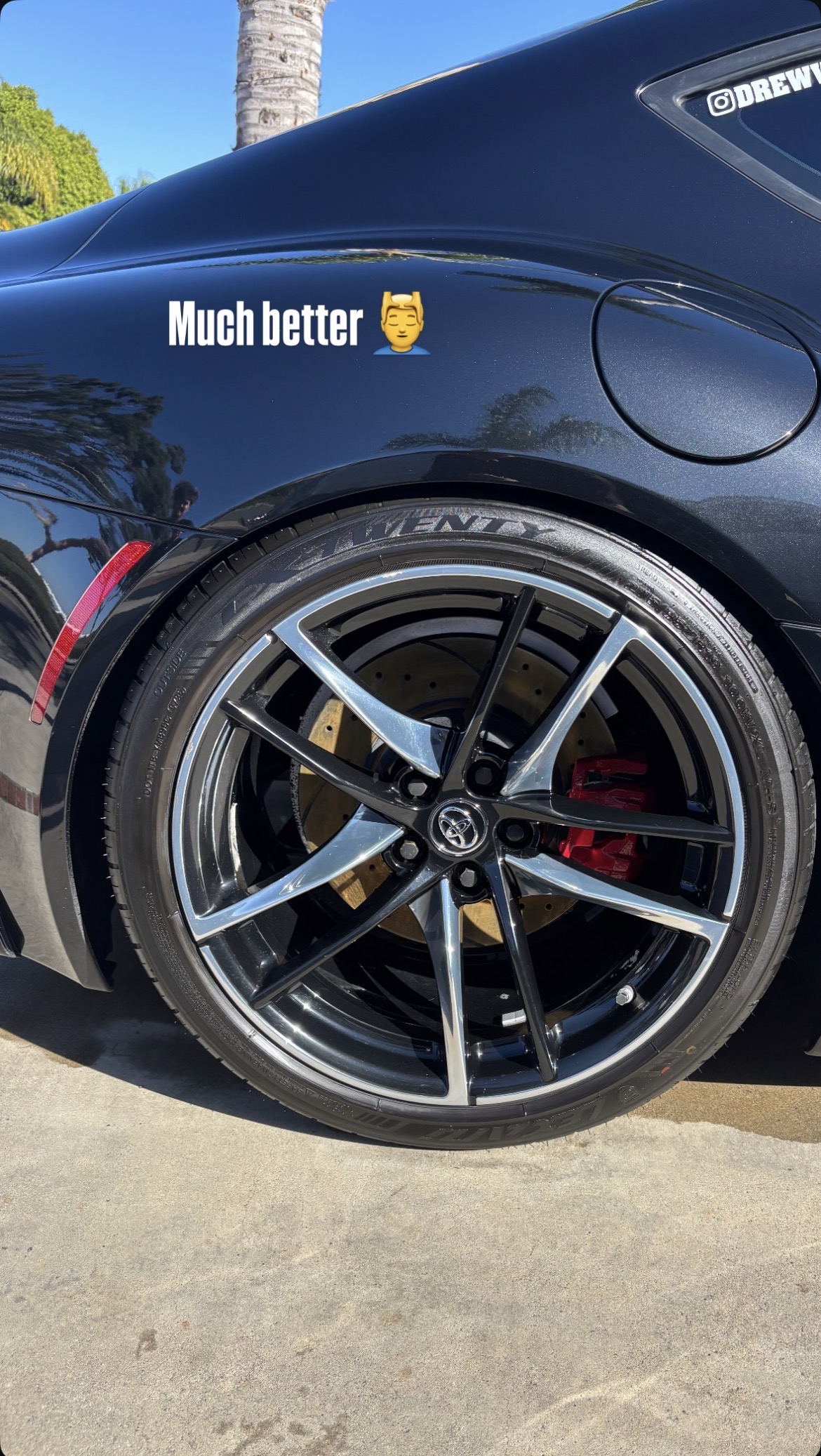 Supra wheel after clean