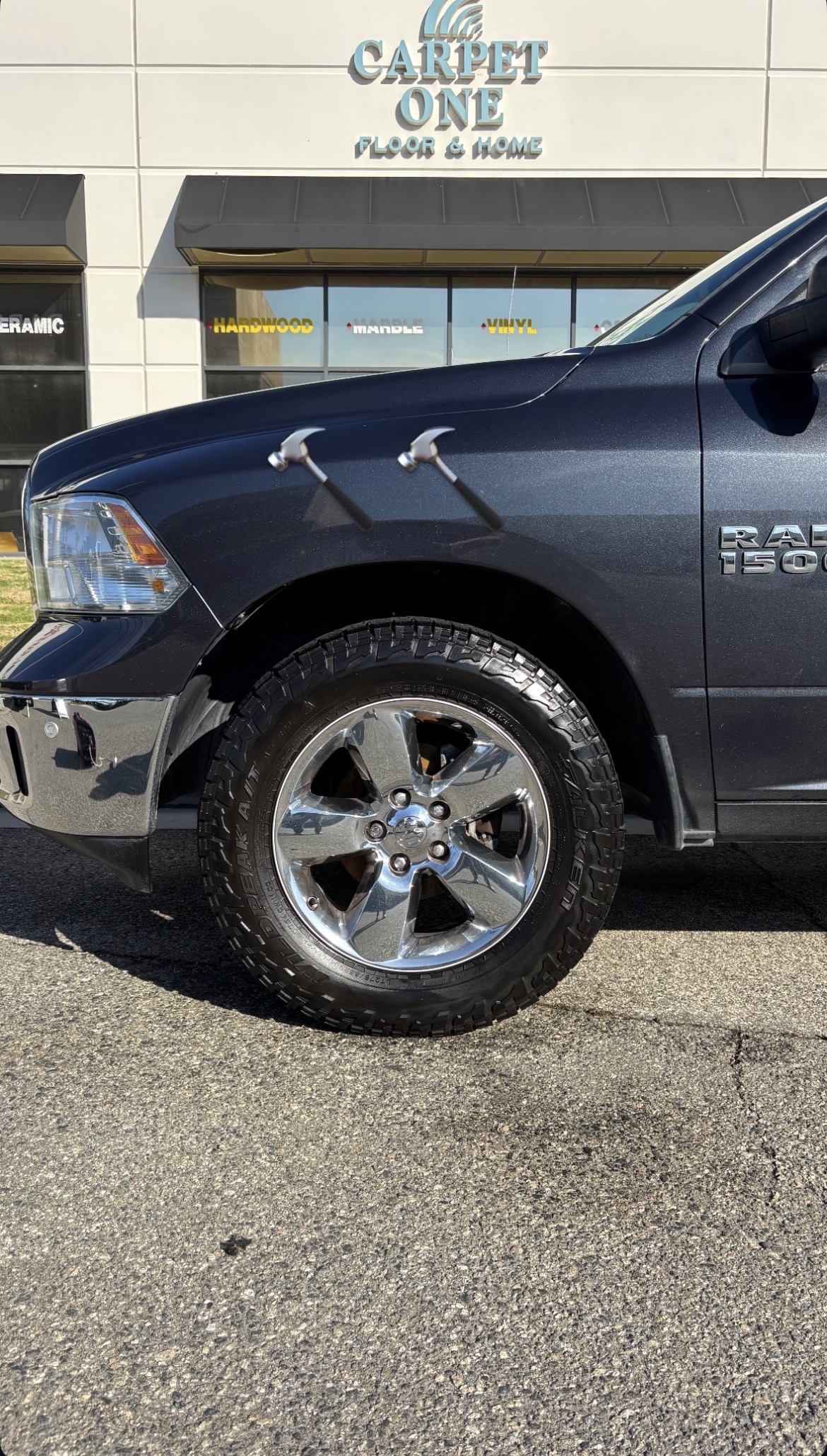 Ram 1500 before wash