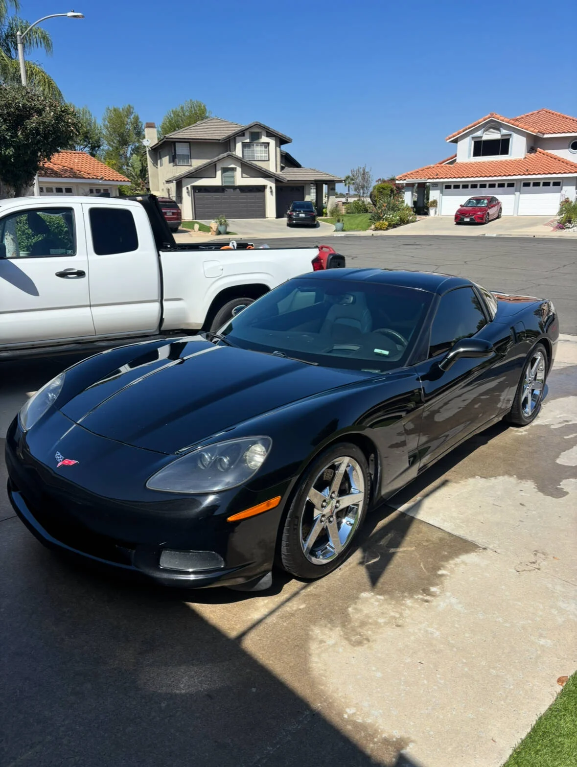 Corvette clean exterior
